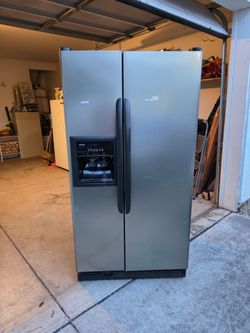 Kenmore Stainless Steel Side-by-Side Refrigerator