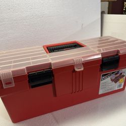 Toolbox,  Crafting Supplies, Storage Tote 