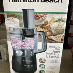 Hamilton Beach Stack & Snap 4 Cup Food Processor/blender