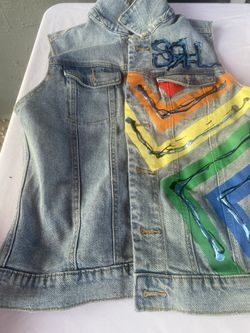 Pride Denim Vest