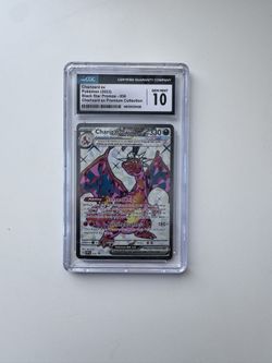 2023 Pokemon Black Star Promos #056 Charizard Ex Premium Coll CGC 10 GEM MINT