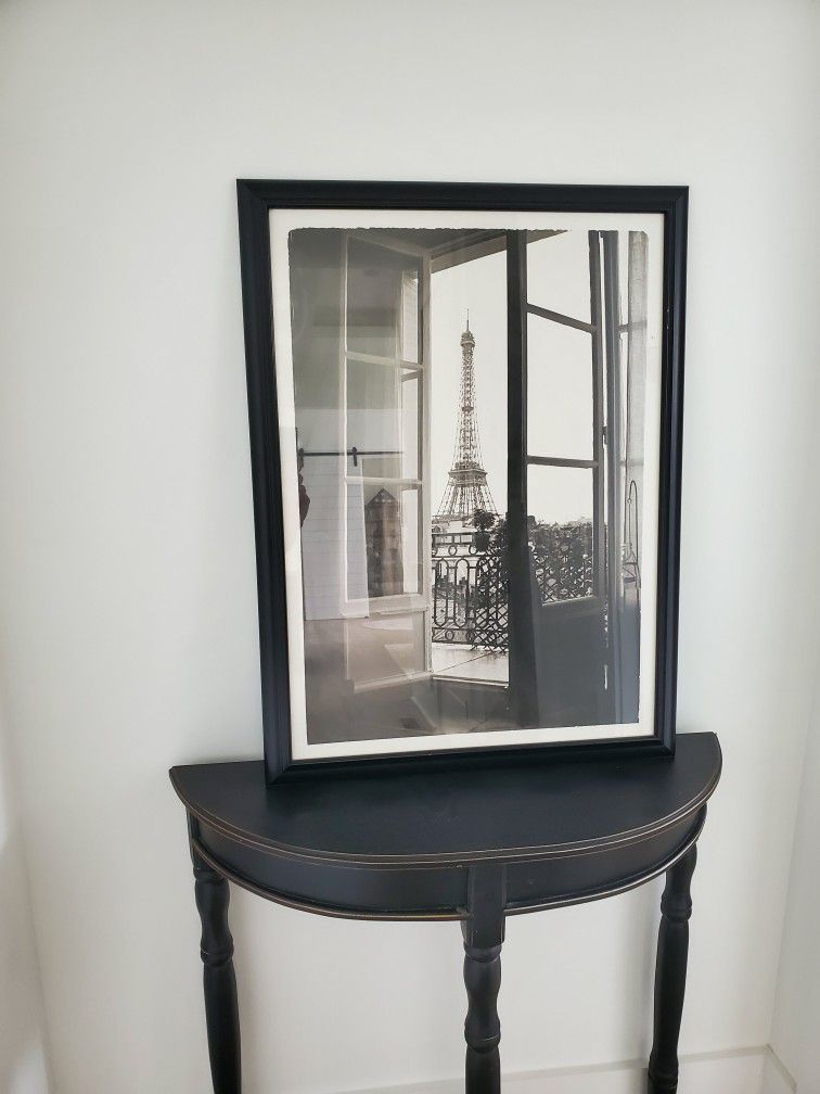 Framed Photo of Eiffel Tower