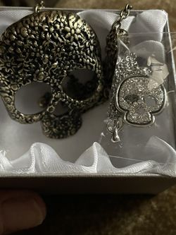 Two Skull Necklaces