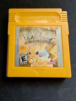 Pokemon Yellow Authentic