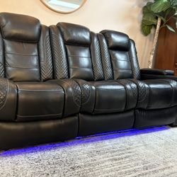 Dual Leather Piece
