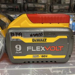 Dewalt 9ah Flex Volt Battery 60v/20v