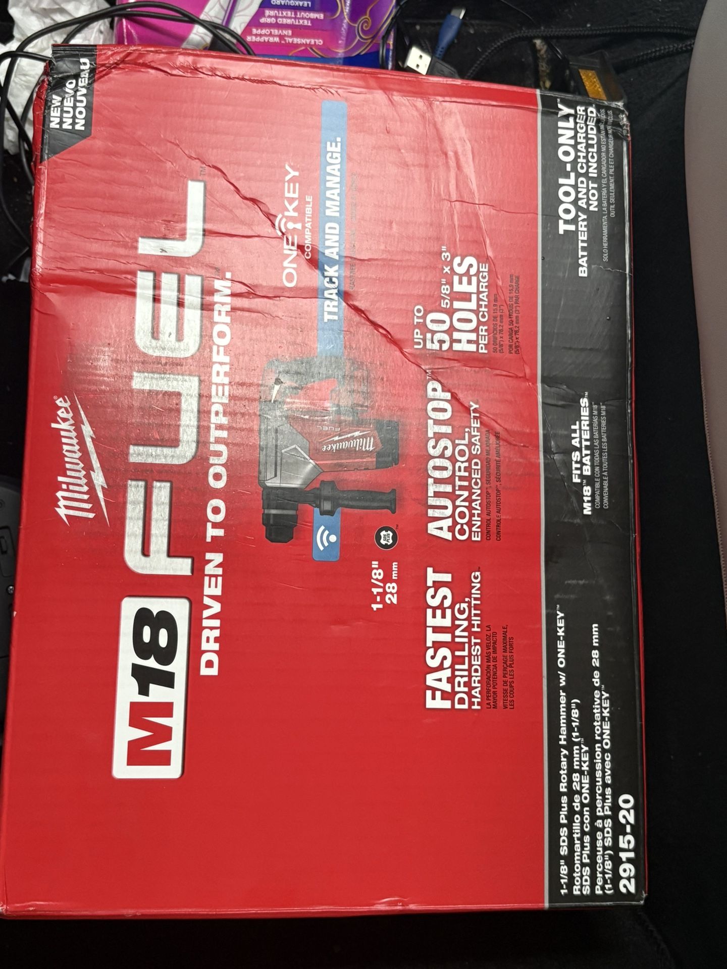 M18 Fuel Rotor Hammer 1 Key