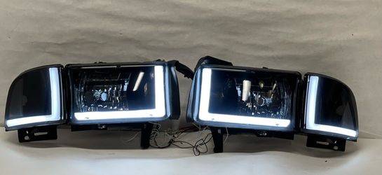 LA Zona Auto Parts 1994 to 2001 Dodge Ram Headlights Luces Micas Calaveras Faros Focos Luz Light
