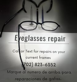EYE GLASSES REPAIR