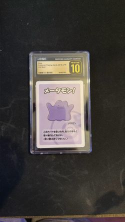CGC P10 Pokémon Old Maid Ditto