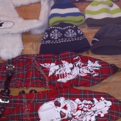 Assorted Name Brand Winter Hats, Gloves & Leg Warmers
