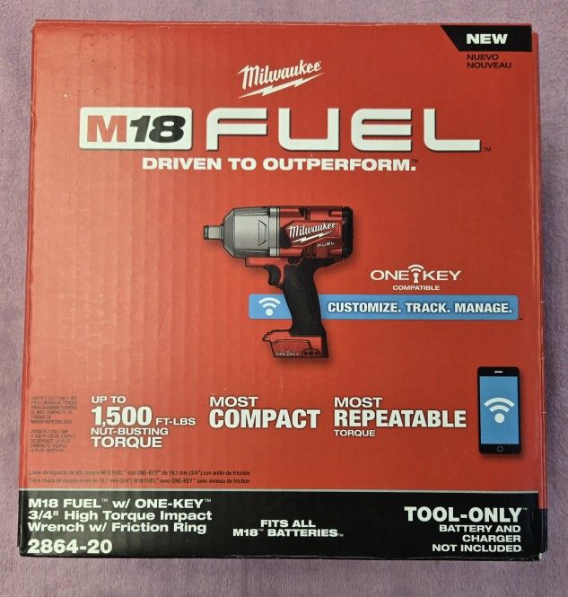 Milwaukee 2864-20 Impact Wrench Tool Only 