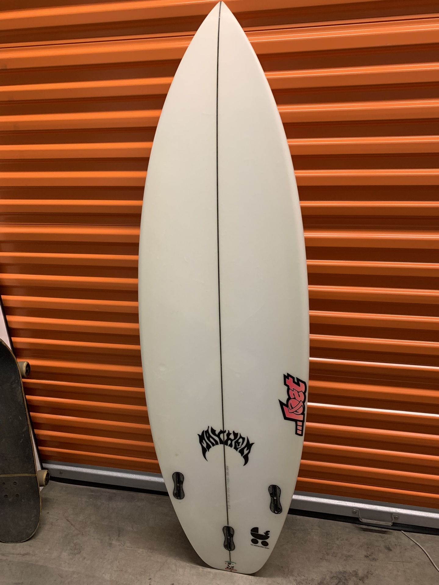 5’8” X 19 X 2 3/32. 27 Liters Mayhem (LOST…) Baby Buggy Model. Round-square Tail. Good Condition. No Open Dings $200obo