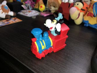 McDonald’s Toy Goofy Train Mickey And Minnie Runaway Railway Happy Meal 