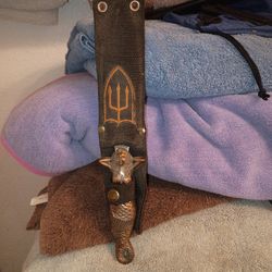 Vintage United Cutlery Mermaid Sculpted Dagger