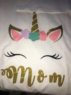 collar Hermanos Paralizar Playeras personalizadas para tus fiestas unicornio. Personalized unicorn  birthday shirts for Sale in Phoenix, AZ - OfferUp