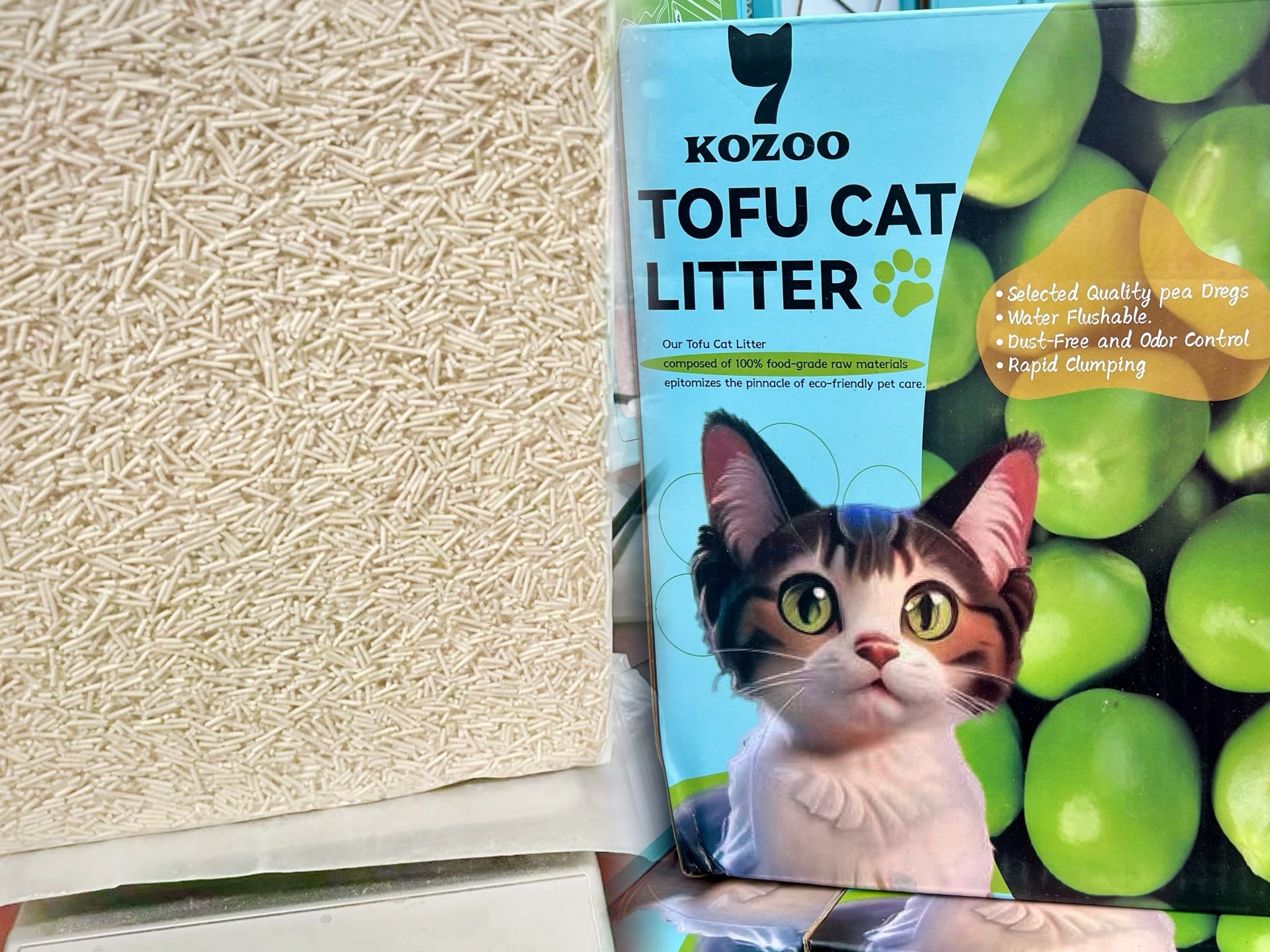 Best Pure Tofu Cat Litter,11.2lbs/box