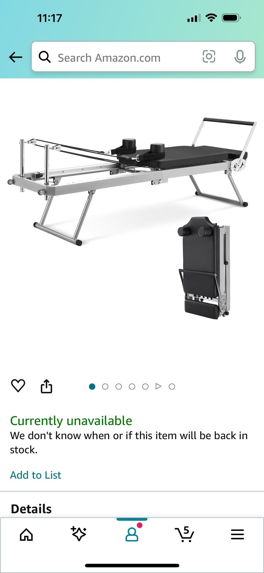 Xenova Pilates Reformer