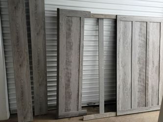 Nice!! Rustic design Queen bed set