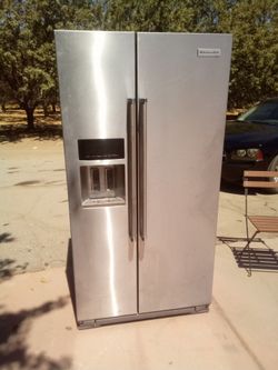 KitchenAid Stainless Steel Side-by-Side Refrigerator