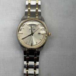 Bulova Men’s Classic Quart  Steel Watch ##3908