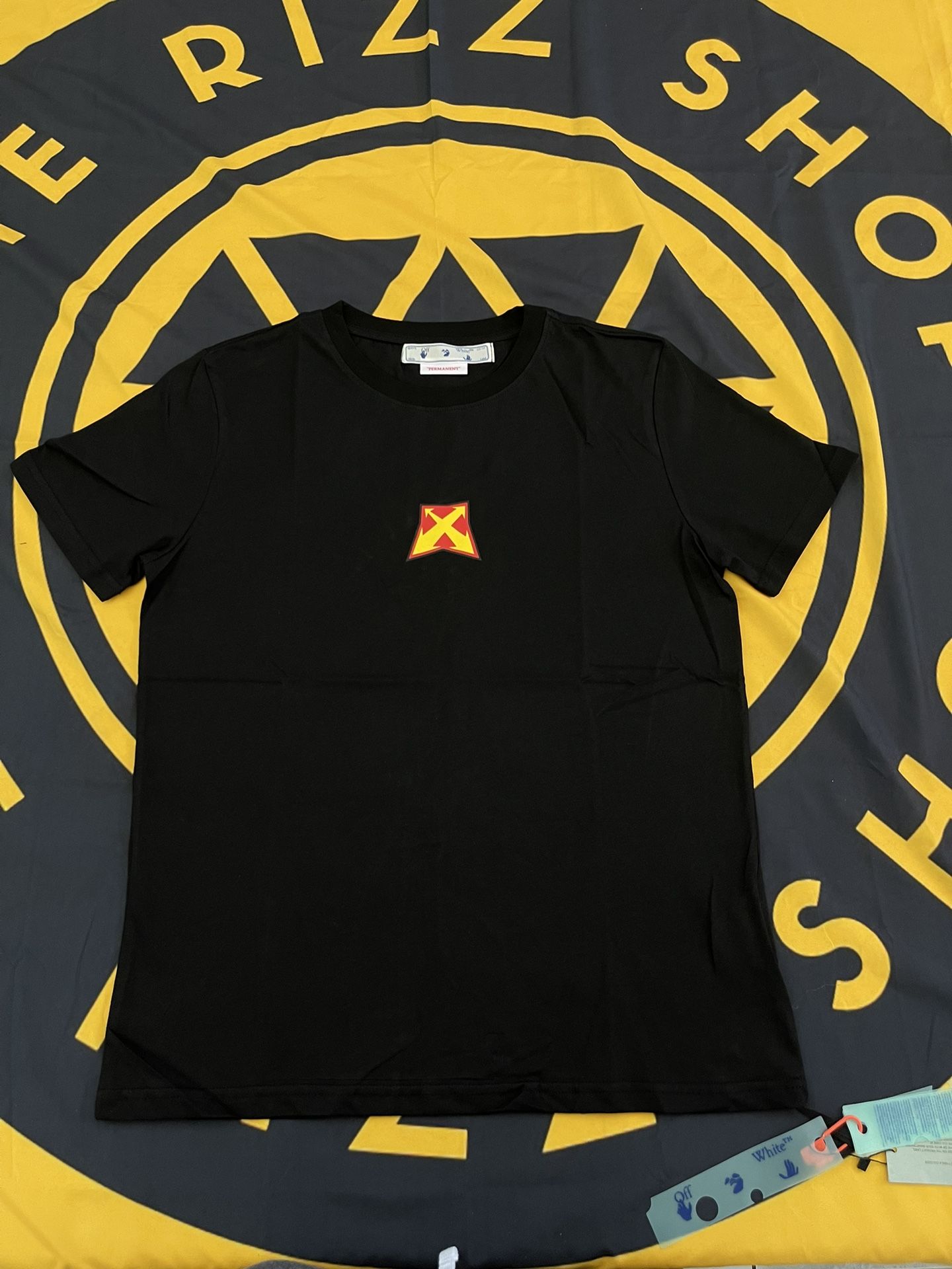 Mens OFF W Designer Tee Shirt Zap