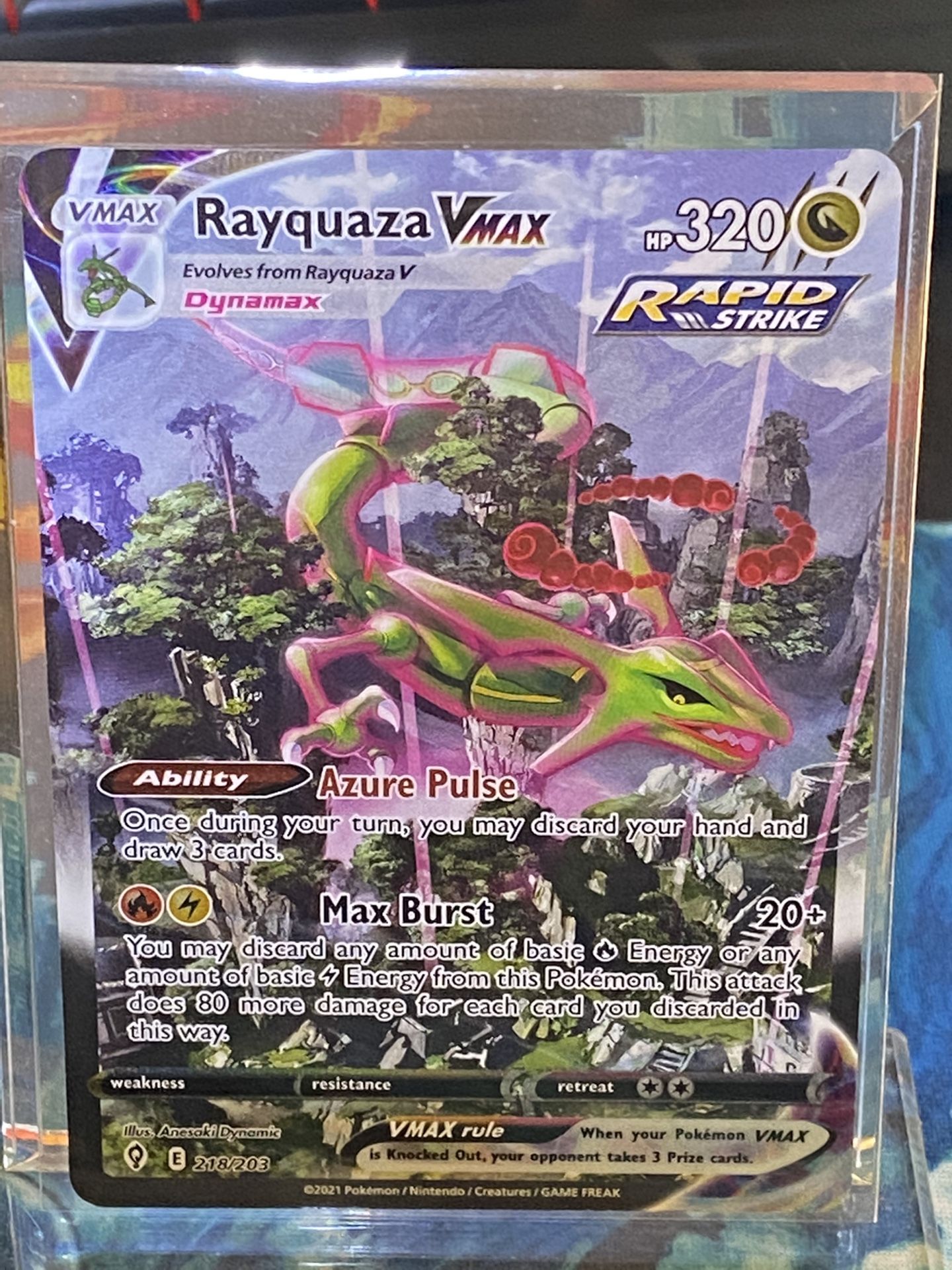 Jumbo Rayquaza GX 177a/168 Pokémon Card for Sale in Miami, FL - OfferUp