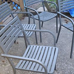 Emu High End Outdoor Steel Chairs. Not Your Typical Aluminum Junkie Chairs