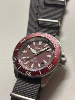 Seiko Samurai SRPL11 with Sapphire Crystal & Seiko NATO
