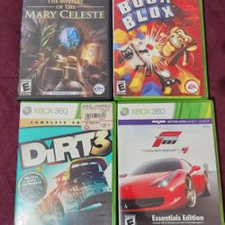 8 Video Games for Sale - Good Condition