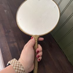 Vintage Vanity Handheld Mirror