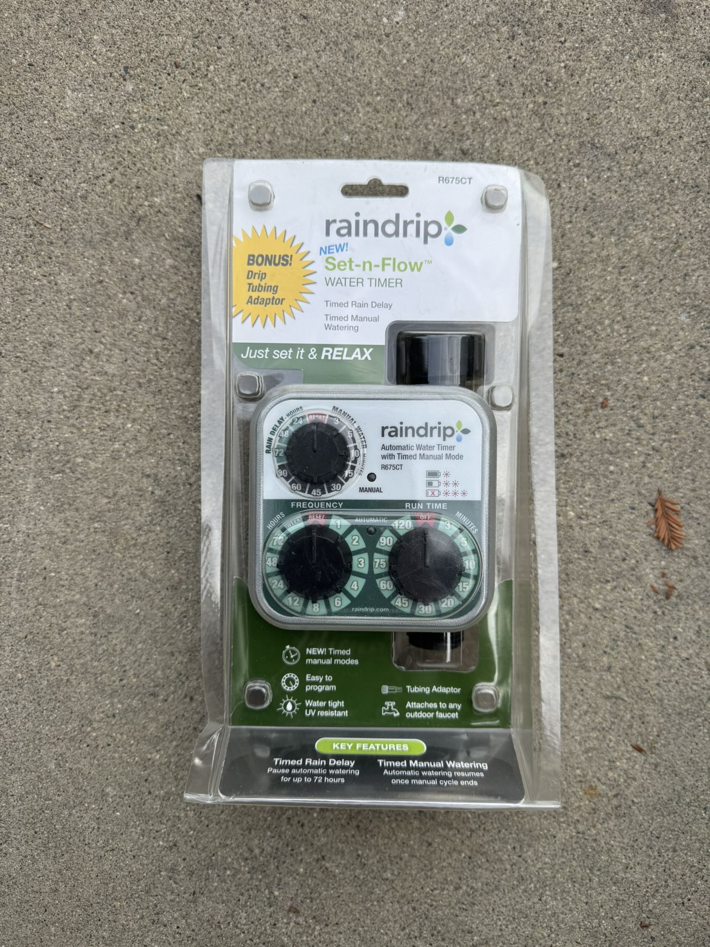 RainDrip Water Time Clock