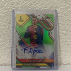 Fermin Lopez AUTO!! TOPPS FINEST 2024-2025 22/99!