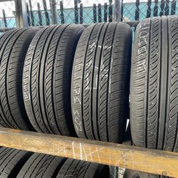 MATCHING SET (4) 205 50 17 ALL SEASON TIRES !!!