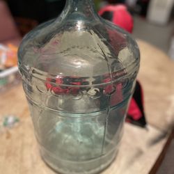 Vintage Glass Water Bottle