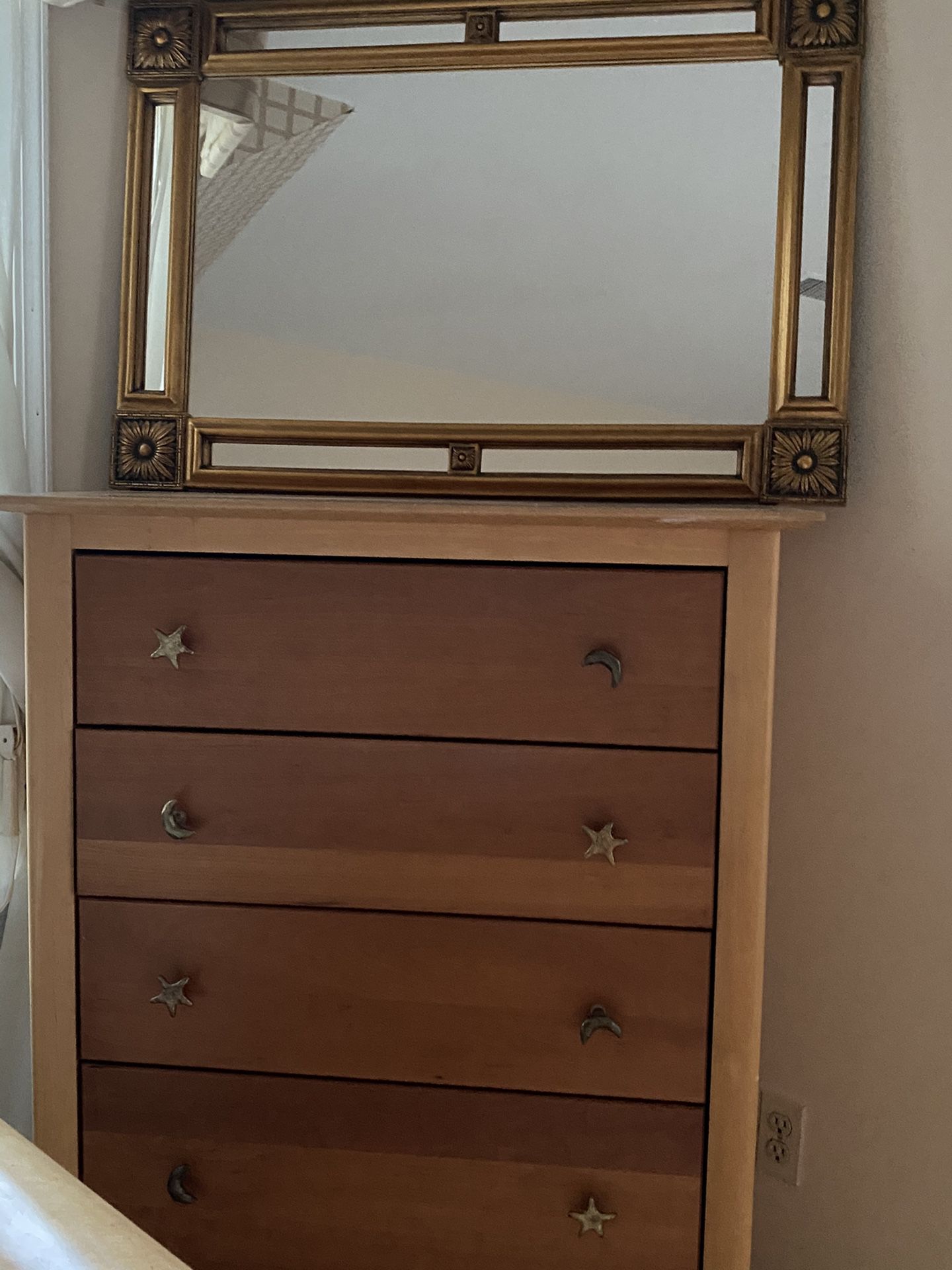Mirror and Drawers