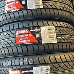 215/55/17 NEW Tires Ht 