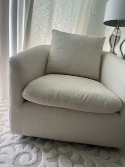 Cream colored Chair