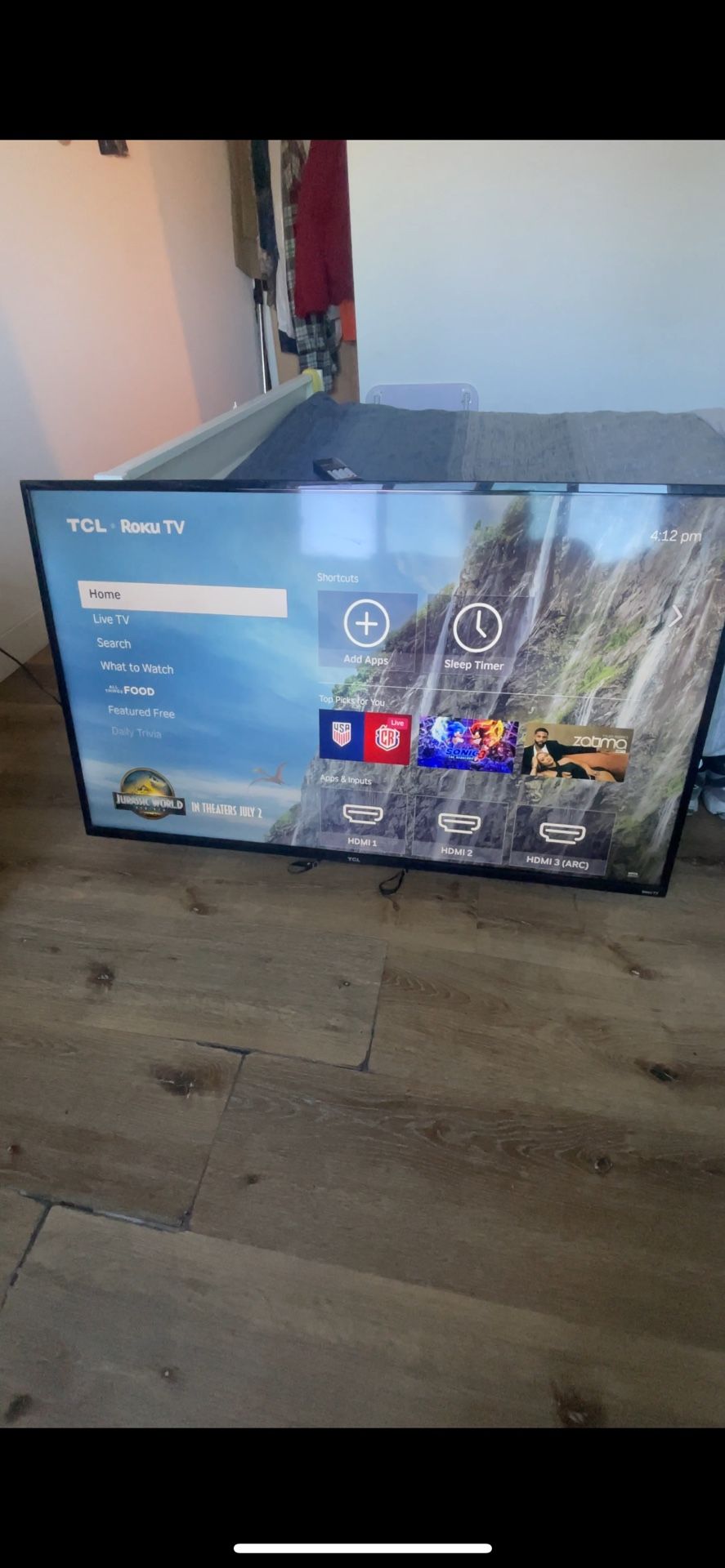 TCL 55’ 4k SMART TV! Must Go Asap
