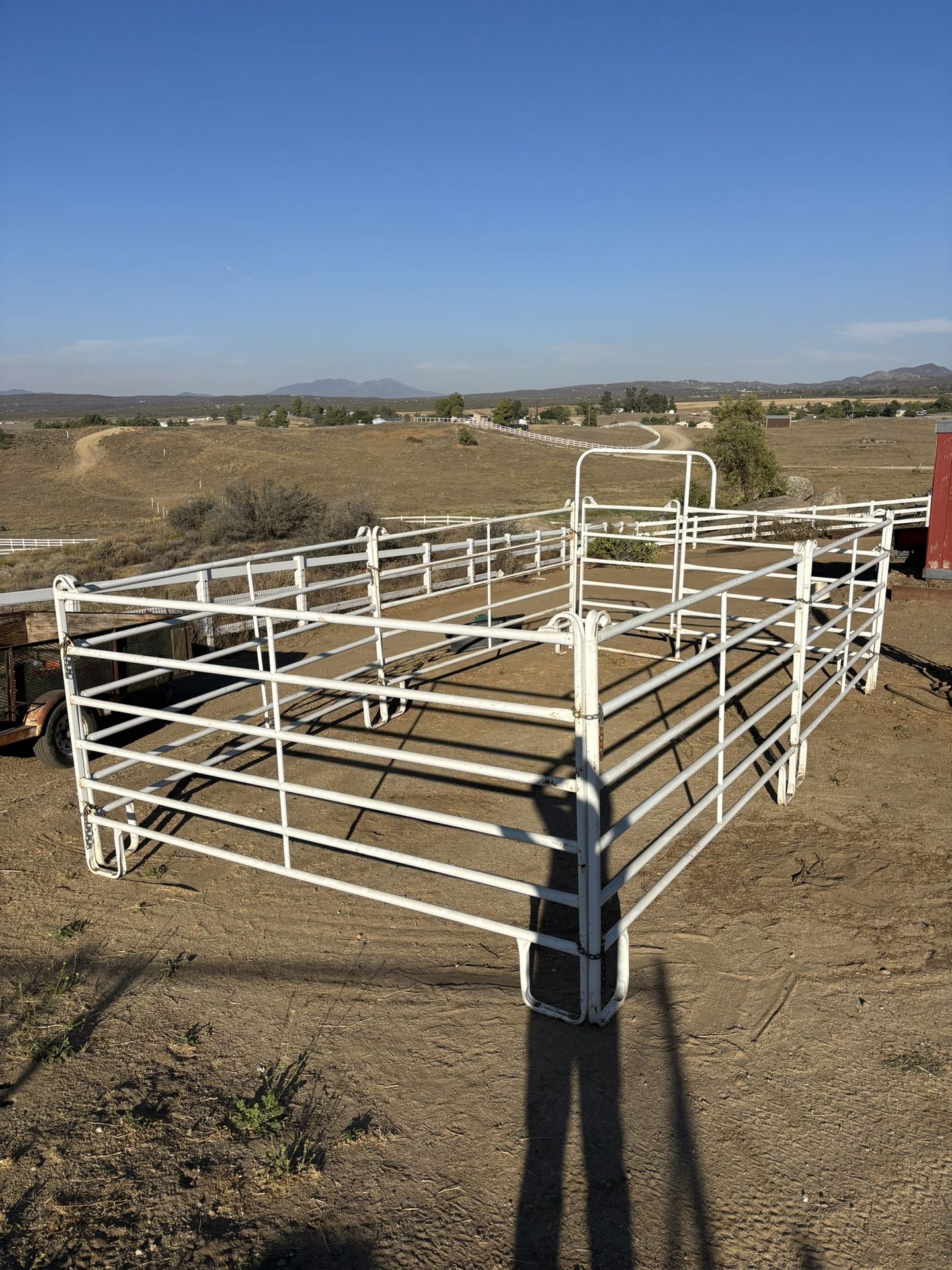 Horse corrals 