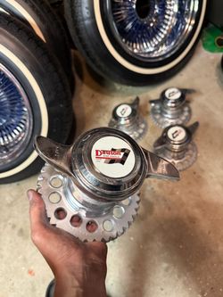 Wire wheel knockoffs