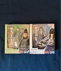 SHF Figuarts Shikamaru & Sasuke Figures