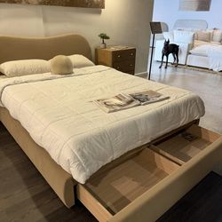 Minimal Modern Platform Bed w/ Storage — Queen & King 🛏️