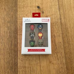Hallmark Marvel Avengers Mini Ornaments 