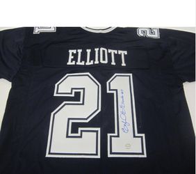 Ezekiel Elliot Autographed Jersey 100% authentic