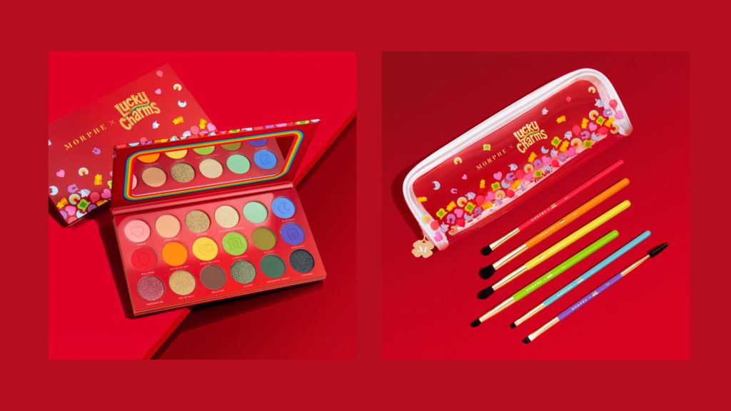 NEW! Morphe X Lucky Charms Eyeshadow Palette And Brushes 