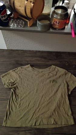 PINK Women's Cropped Shirt