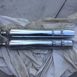 Harley Davidson Touring Stock Mufflers