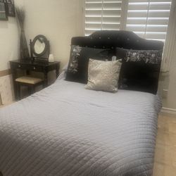 Bed And Bed Frame 