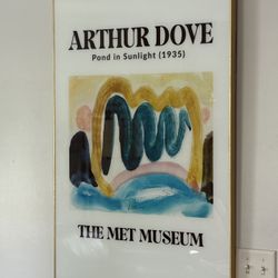 Wall Art, Large Gold Frame